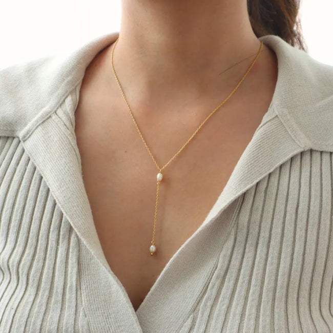 Aurora Pearl Neckpiece WearZing - Crystal Jewelry Store in India