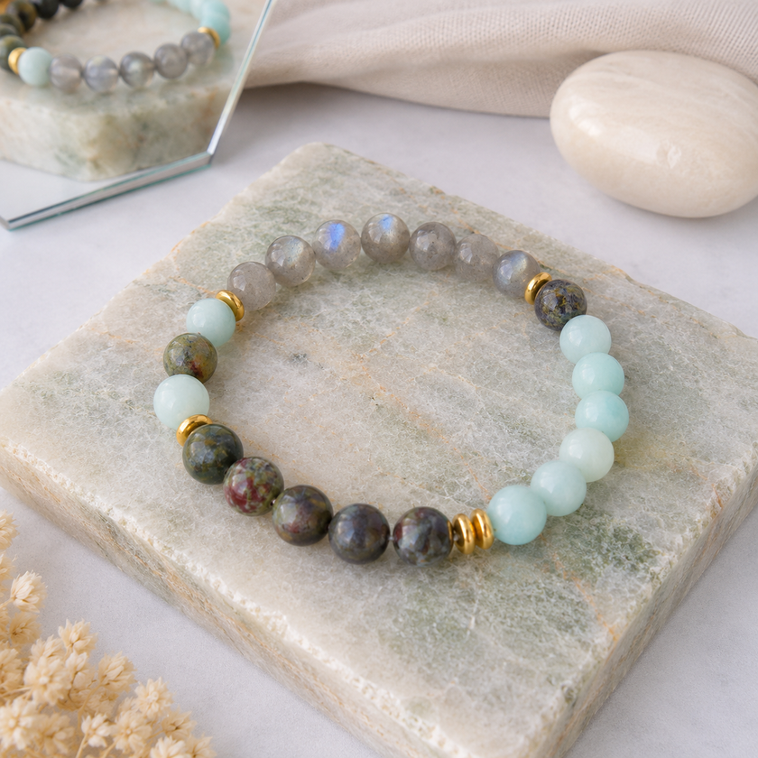 Strength Boost Combo Bead Bracelet