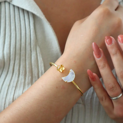 Moon Star Bracelet WearZing - Crystal Jewelry Store in India