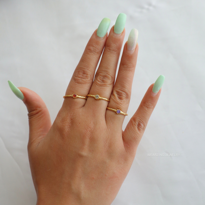 Riti Textured Ring Bands