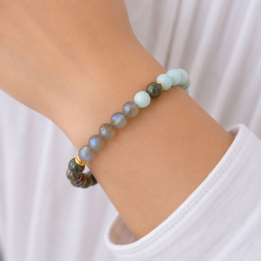 Strength Boost Combo Bead Bracelet