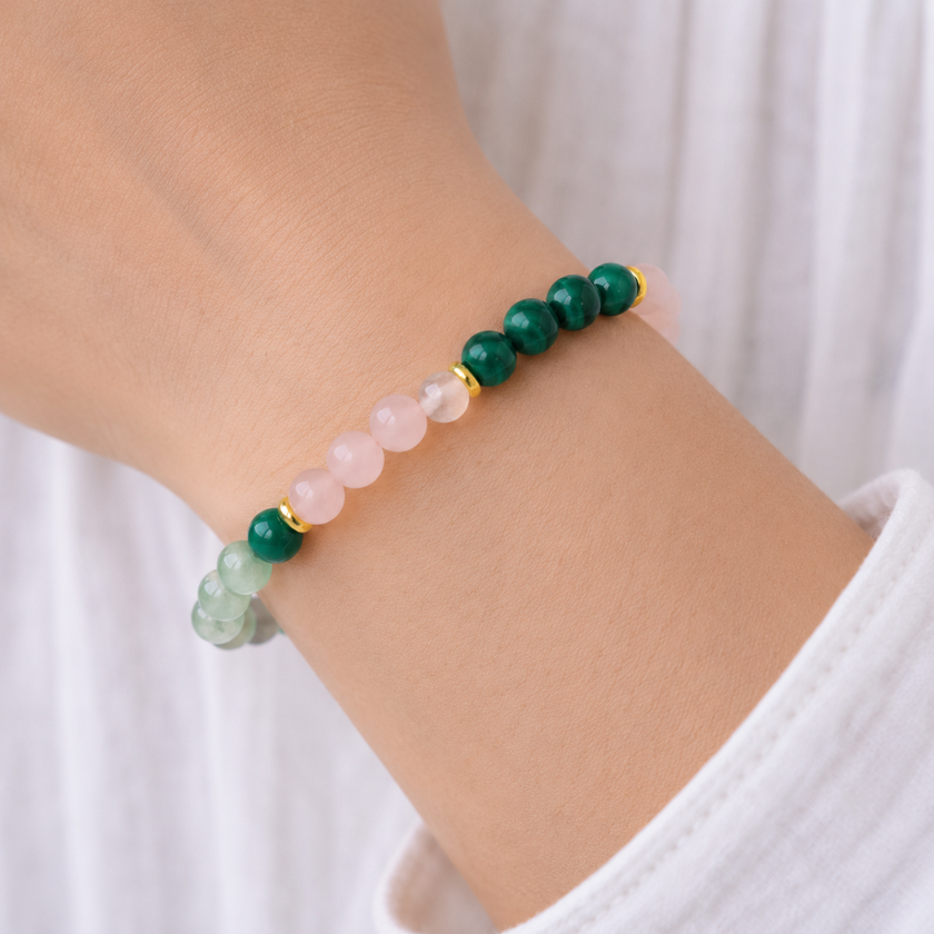Healthy Transformation Combo Bead Bracelet