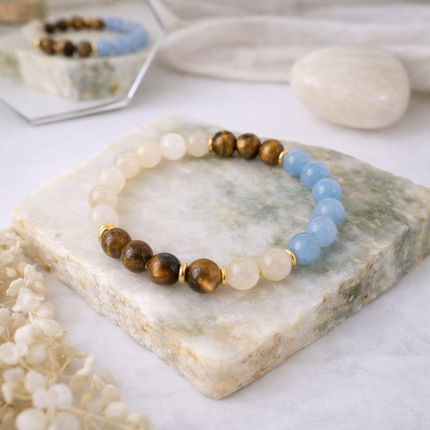 Mind Strength Combo Bead Bracelet