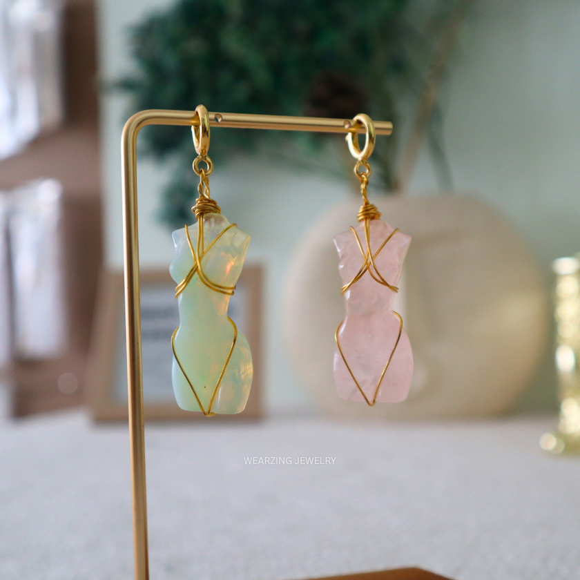 Divine Goddess Crystal Charm WearZing - Crystal Jewelry Store in India