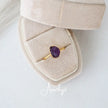 Amethyst Crystal Ring WearZing - Crystal Jewelry Store in India