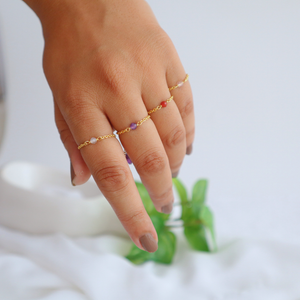 Dainty Chain Rings