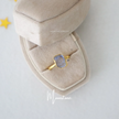 Moonstone Crystal Ring