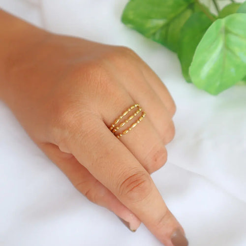 Satire Chain Ring WearZing - Crystal Jewelry Store in India