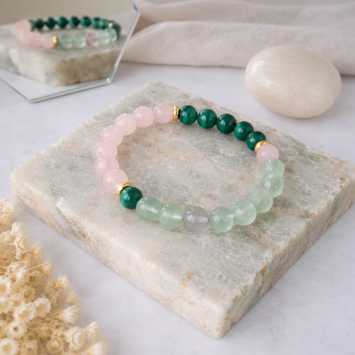 Healthy Transformation Combo Bead Bracelet