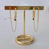 Nayika Hoops (with Threaders) WearZing - Crystal Jewelry Store in India