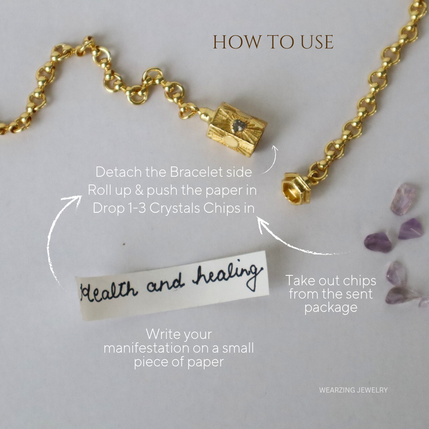 Manifestation Crystal Bracelet