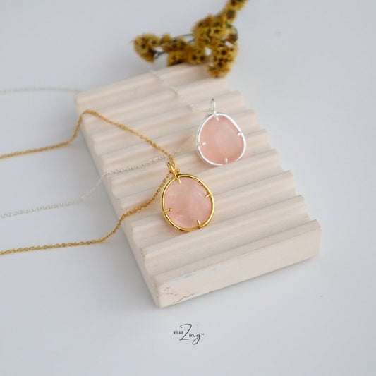 Rose Quartz - Nova Pendant WearZing 