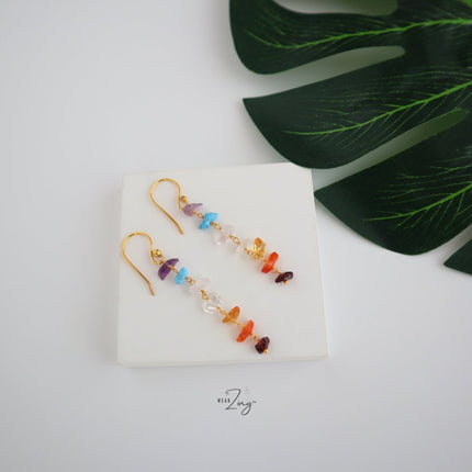 Seven Crystal Earrings WearZing 