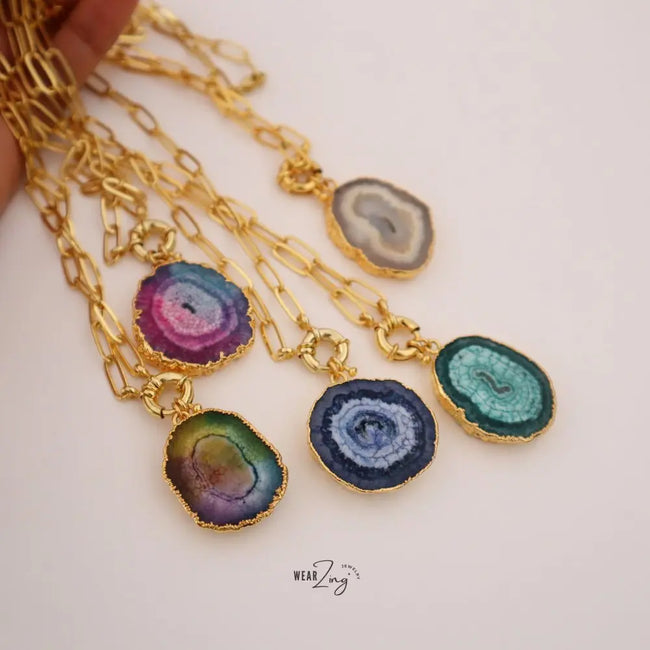 Statement Solar Pendant WearZing - Crystal Jewelry Store in India