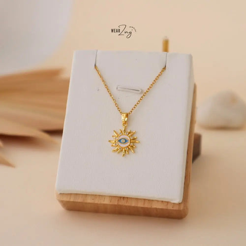 Sunray Evil Eye Pendant WearZing - Crystal Jewelry Store in India