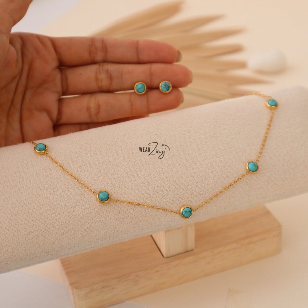 Turquoise Bead Set WearZing 