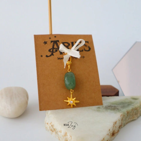 Zodiac Aura Bagcharm/Keychain WearZing Aries 