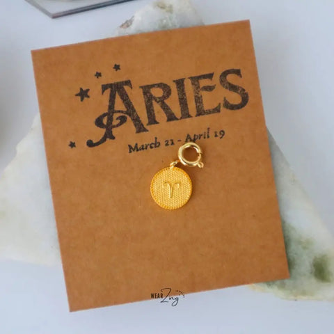 Zodiac Sign Celestial Charm WearZing - Crystal Jewelry Store in India