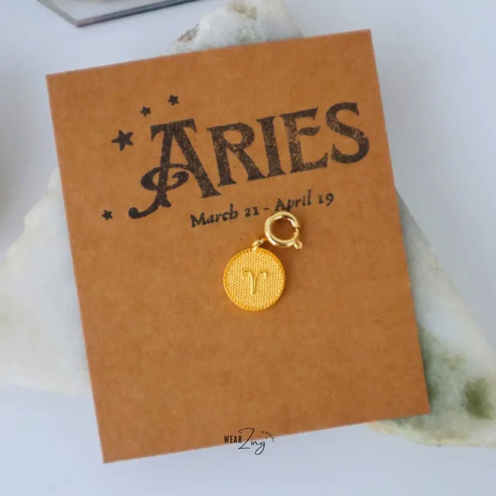 Zodiac Sign Celestial Charm WearZing - Crystal Jewelry Store in India