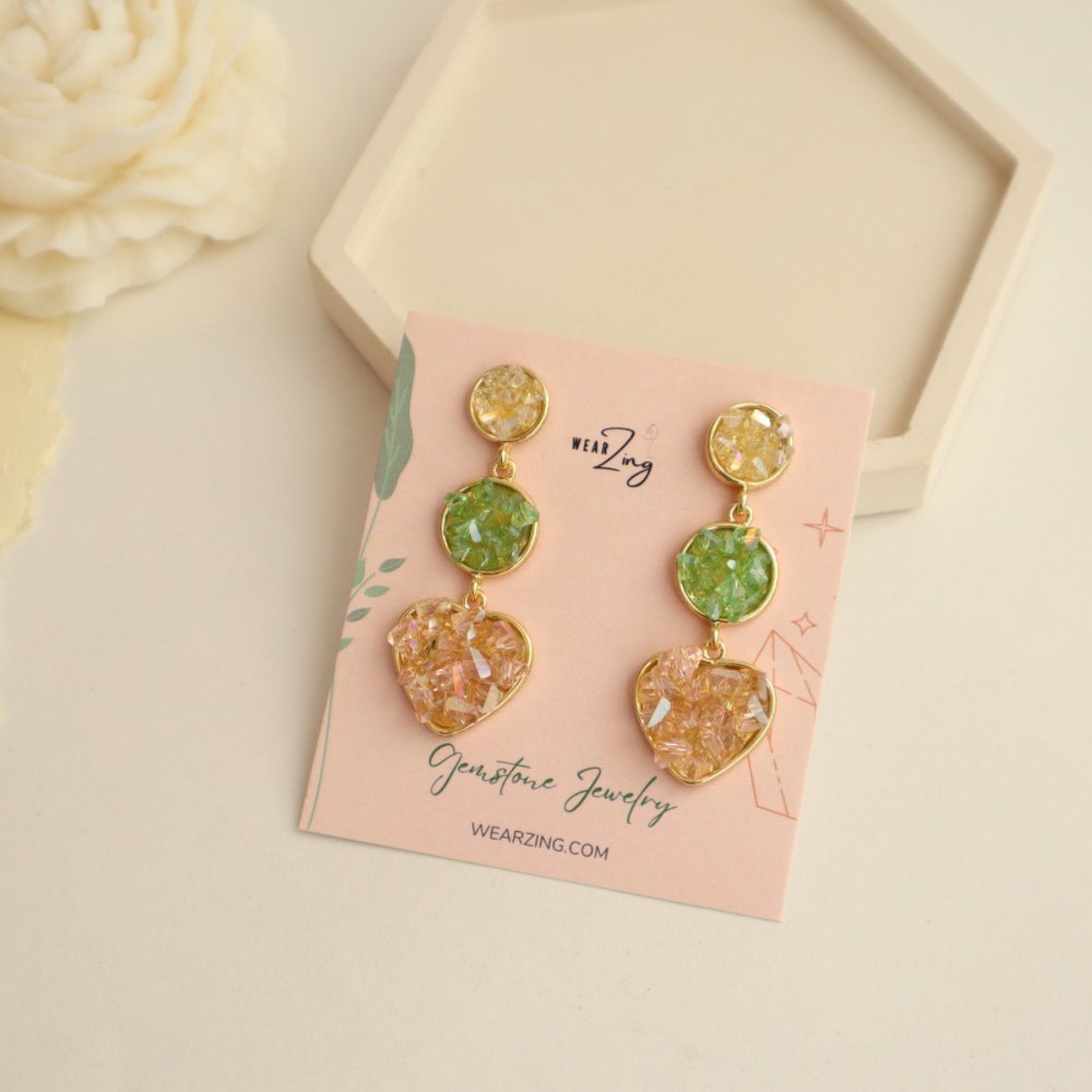 3 Line Crystal Drops WearZing 