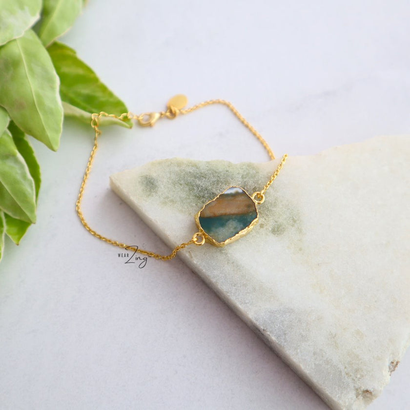 Jasper Slice Bracelet WearZing 10 