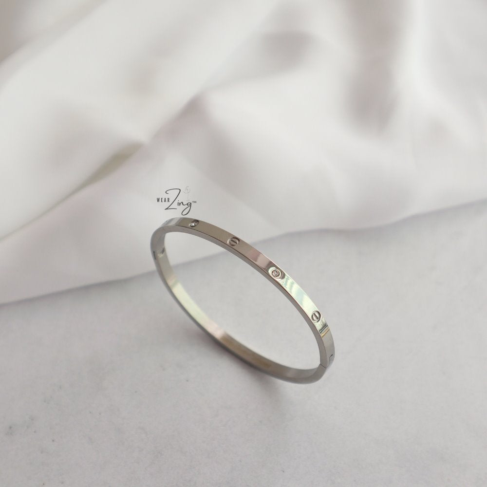  Silver Minimal Bracelet 