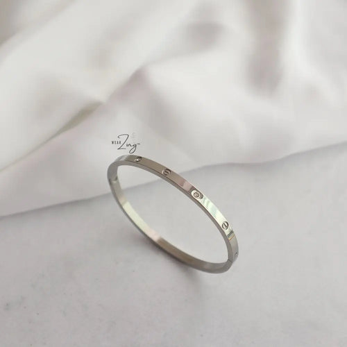 Cartier Silver Bracelet Band WearZing - Crystal Jewelry Store in India