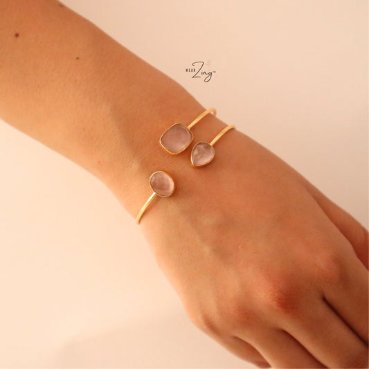 Rose Quartz Casa Bracelet WearZing 