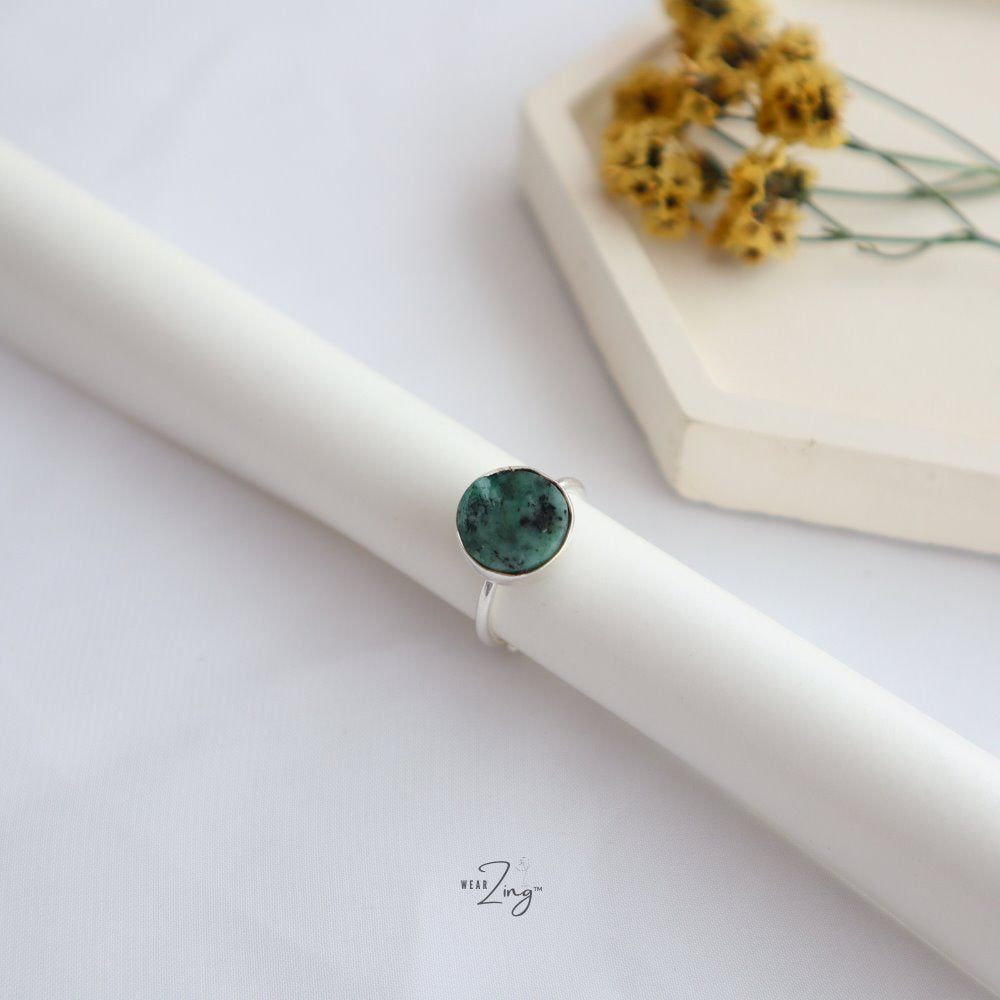 Round Crystal Ring - WearZing - Buy Crystal & Gemstone Jewellery